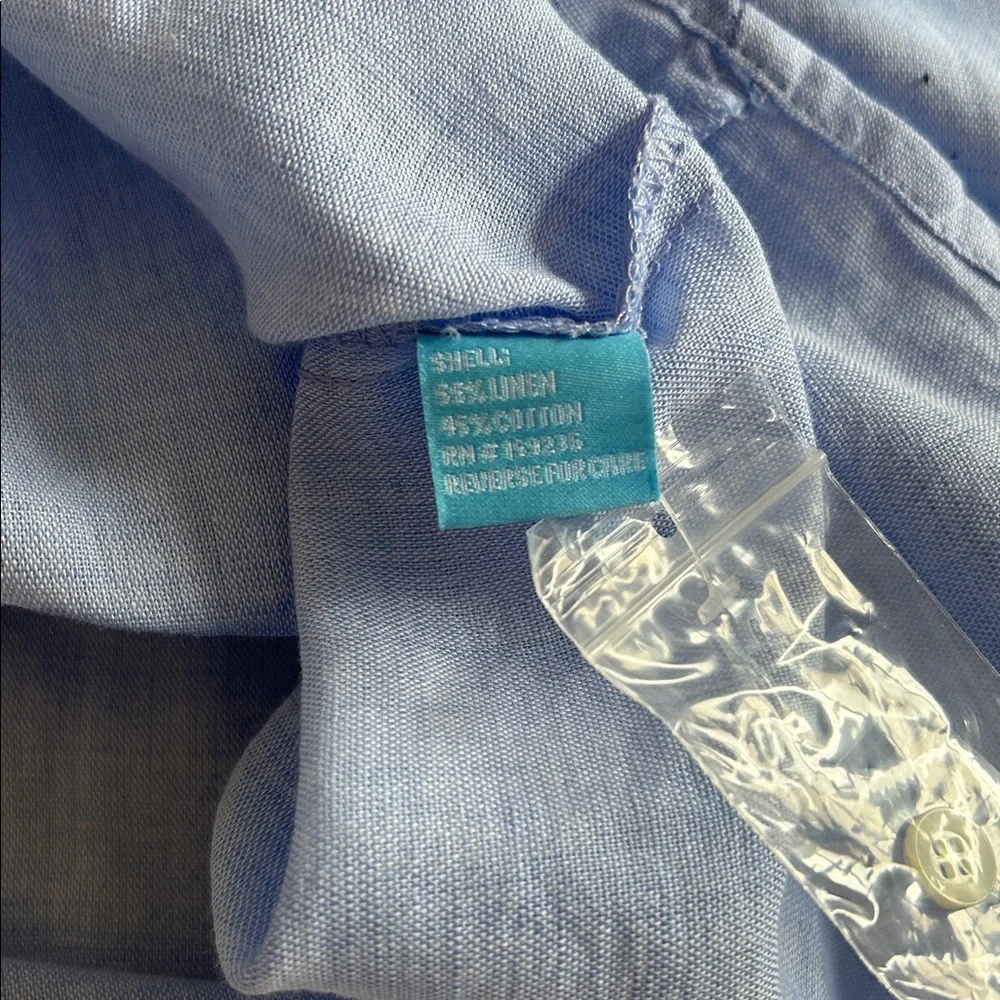 J.McLaughlin Rivierva Linen Cotton Shirt - Picture 9 of 9